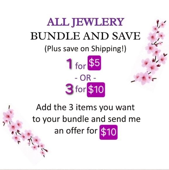 1/$5 or 3/$10 NWT Blue Adjustable Faceted Bead Bracelet - Picture 2 of 5